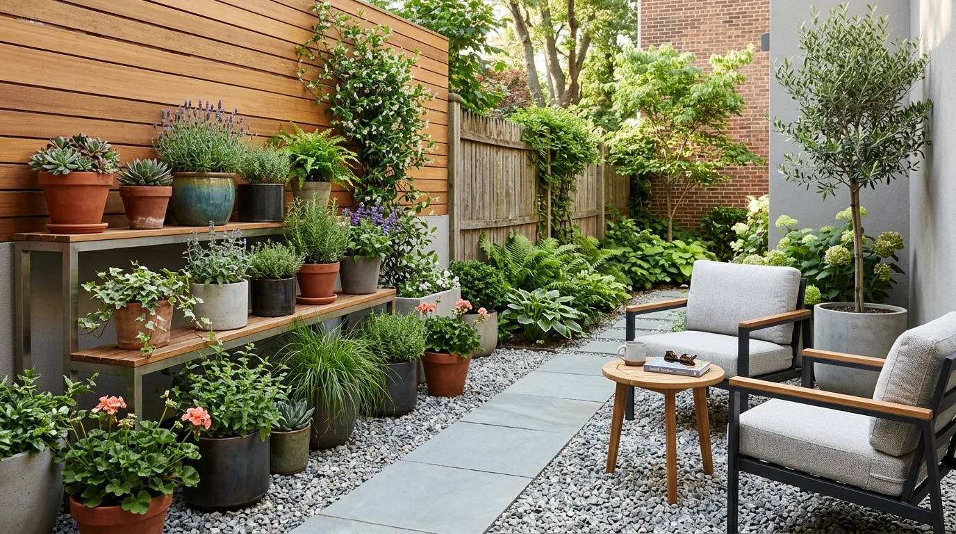 Trellis With Climbing Greenery